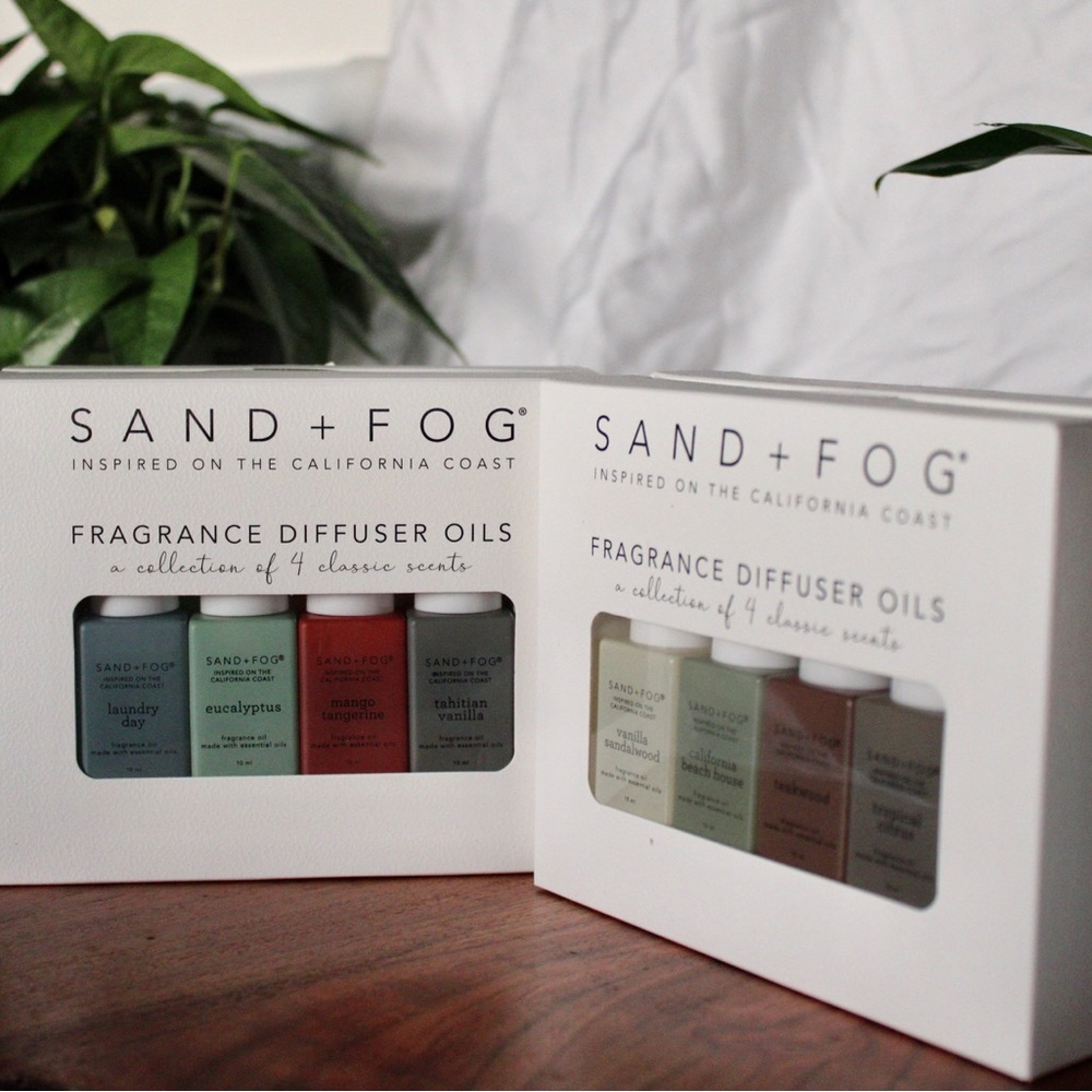 Sand and Fog fragrance diffuser oils